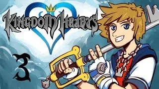 Kingdom Hearts Final Mix HD Gameplay / Playthrough w/ SSoHPKC Part 3 - Fighting on the Beach