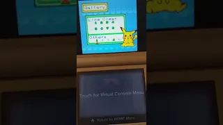 Pokemon Puzzle Challenge - Gallery tile corruption glitch (Nintendo 3DS Virtual Console)