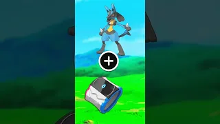 WHAT IF LUCARIO HAD A GIGANTAMAX FUSION 🧬🤯 #shorts #youtubeshorts #shortsvideo