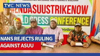 NANS Rejects Ruling Against ASUU, Says Lecturers Can’t Be Forced Back To Work