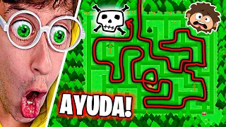 ME PIERDO en el LABERINTO MALDITO ⚠️☠️!! (Cofre del Tesoro SECRETO) - Sneaky Sasquatch #5 | TEKENDO