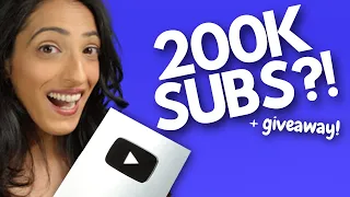 Unboxing YouTube play button & THANK YOU giveaway! | 200k Subs!