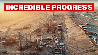 Saudi Arabia's "The Line City" MASSIVE 2023 Construction Update (NEOM)