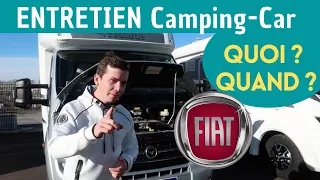 ENTRETIEN moteur Camping-Car FIAT *Instant Camping-Car*
