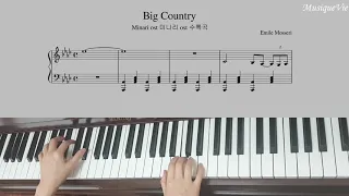 [sheet]Minari ost Big Country Piano