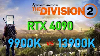 13900K vs 9900K The Division 2 RTX 4090