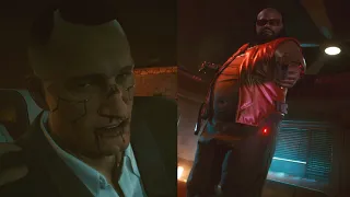 Cyberpunk 2077 - Jackie Death Scene - Dex Betrays V