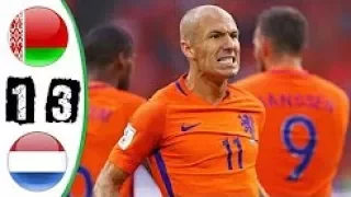 Belarus vs Netherlands 1-3 Highlights & Goals - 07 October 2017