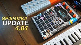 exploring the new Roland SP-404 MKII 4.04 UPDATE! NEW FEATURES!