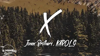 Jonas Brothers, Karol G - X (Traducida al Español) | Musica Por Vida