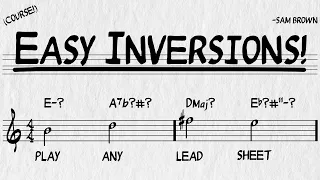 Inversion Trick For Left Hand Chords | Play Any Lead Sheet - Part Two