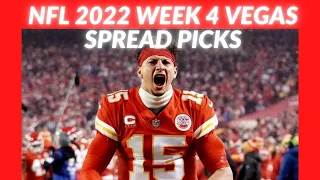 NFL 2022 Week 4 Vegas Spread Picks