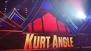 Kurt Angle entrance   #WWECrownJewel