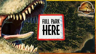 THE TINIEST DINOSAUR PARK | Jurassic World Evolution 2 MINI PARK challenge