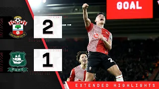 EXTENDED HIGHLIGHTS: Southampton 2-1 Plymouth Argyle | Championship