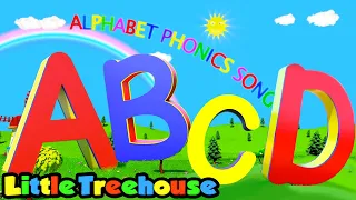 Alphabet Phonics Song | Learning Videos for Kids | Nursery Rhymes & Songs by Little Treehouse