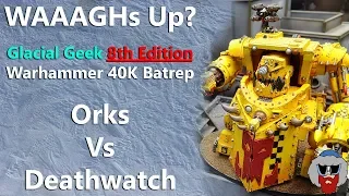 NEW Orks VS Deathwatch - Warhammer 40K Battle Report - 1,500pts