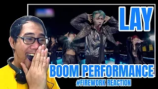 LAY - BOOM PERFORMANCE #FIREWORK REACTION