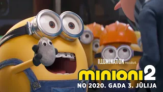 Minioni 2 (Minions 2) Jaunais Treileris