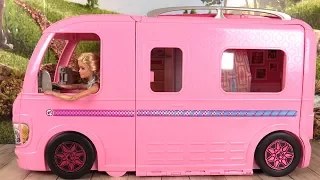 Barbie Camping-Car Transformable Histoires de Poupées Barbie RV Camper Van