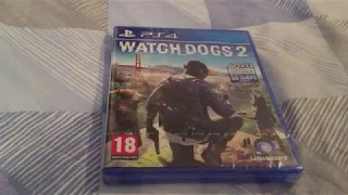 Watch Dogs 2 Unboxing PS4