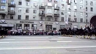 The Cavalry Escort of the Presidential Regiment (Russia) at the Festival "Spasskaya Tower"