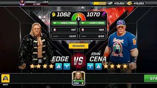 WWE MAYHEM EDGE VS JOHN CENA LEGENDARY MATCH 😱 😱 😱