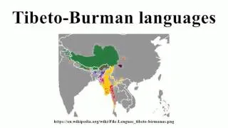 Tibeto-Burman languages
