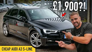 I Bought A Cheap "Salvage" Audi A3 S-Line