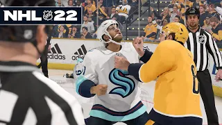 NHL 22 BE A PRO #7 *RUSTY'S FIRST FIGHT?!*