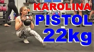 Karolina PISTOL 22kg BW 46kg | zaliczenie do Top Team