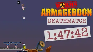 Worms Armageddon (PC) - Deathmatch speedrun in 1:47:42