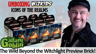 PREVIEW: Unboxing The Wild Beyond the Witchlight brick - D&D Icons of the Realms Minis