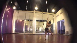 Pole flow: yenifer hazel