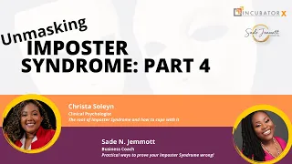 15+ Ways to Overcome Imposter Syndrome: PART 4 (you are NOT alone!)