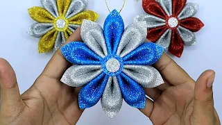 DIY Snowflakes ❄ Snowflake from Foamiran ❄ Easy and Simple Christmas Ornaments