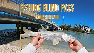 Fishing Blind pass on Sanibel Island