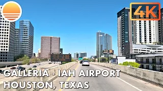 Galleria to IAH Airport in Houston, Texas! Drive with me!