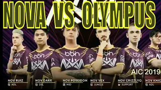 ✅Nova Esports (Europa) VS Team Olympus (Korea) COMPLETO! AIC 2019 en Español!!