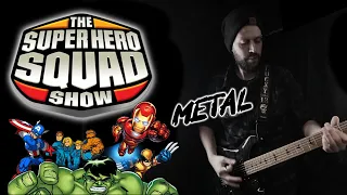 The Super Hero Squad Show Theme (METAL Cover by BobMusic)