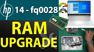 How to RAM Upgrade for HP 14 Fq0028 Laptop | Step by Step💻 ✅