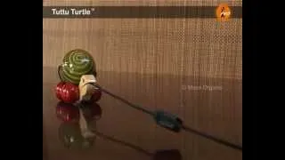 Wooden Handicraft Toy: Tuttu Turtle