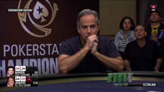 The Winning Hand of the PokerStars Championship Bahamas Main Event