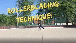 Skating Drills on Rollerblades Part 2: Technique