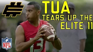 Tua Tagovailoa (Alabama QB) Tears Up the Elite 11 & Battles for the MVP | NFL Highlights