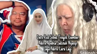 Dato Red Sebak Tengok Gambar Adira Apabila Sakinah Nyanyi Lagu Adira 'Lara Lagi'