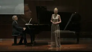 W. A. Mozart: Ch'io mi scordi di te, mezzo Külli Tomingas, pianist Luca Schieppati