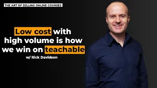 Game Developer With 70 Courses On Teachable | The Art Of Selling Online Courses