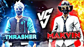 😱АШУЛЫ МАКВИН VS THRASHER😨ТРЕШЕР БРОСИЛ ВЫЗОВ К МАКВИНУ🔥*ашулы маквин фри фаер*