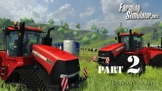 Farming Sim 2013 ч.2 - Уборка пшеницы, культивация